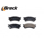 BRECK Bremsbelagsatz, Scheibenbremse